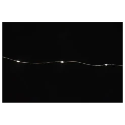 Lichterkette Lumiere, klassisch warm, 10 LED, Batteriebetrieb, Timerfunktion, 90+30cm