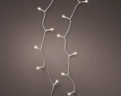 Micro LED Lichterkette, warmes weiß, 48 LED, 350cm, Batteriebetrieb, Lumineo