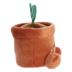 Plüsch Blumentopf Terra braun-grün, Palm Pals, 13cm, Aurora World