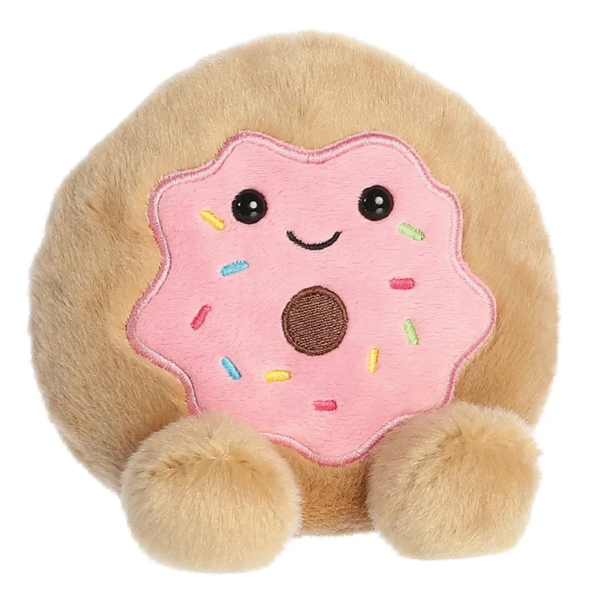 Plüsch Donat Claire, rosa-hellbraun, Palm Pals, 13cm, Aurora World