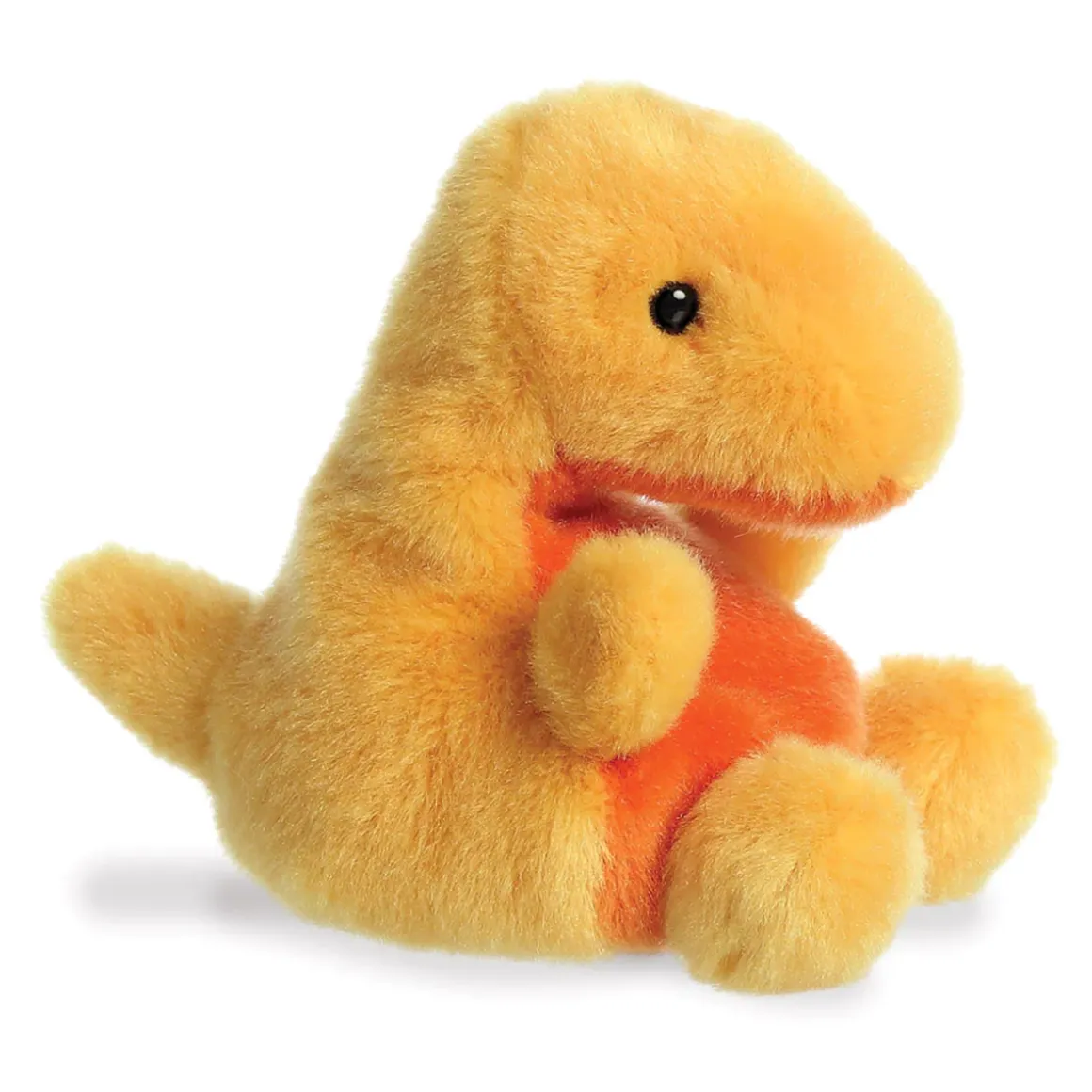 Plüsch Drache Thunder, Bronto, gelb-orange, Palm Pals, 13cm, Aurora World