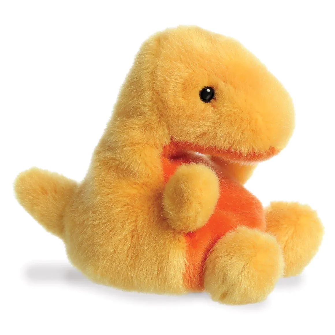 Plüsch Drache Thunder, Bronto, gelb-orange, Palm Pals, 13cm, Aurora World