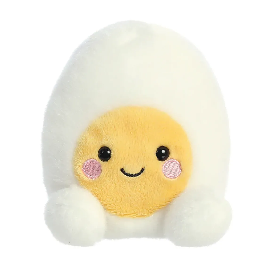 Plüsch Ei Bobby, weiß, Palm Pals, 13cm, Aurora World