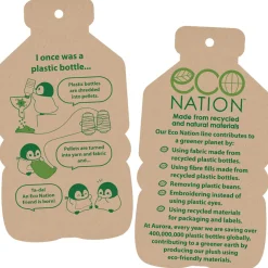 Plüsch Eisbär weiß, Eco Nation, 24cm, Aurora World