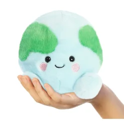 Plüsch Erde Eve, blau-grün, Palm Pals, 13cm, Aurora World