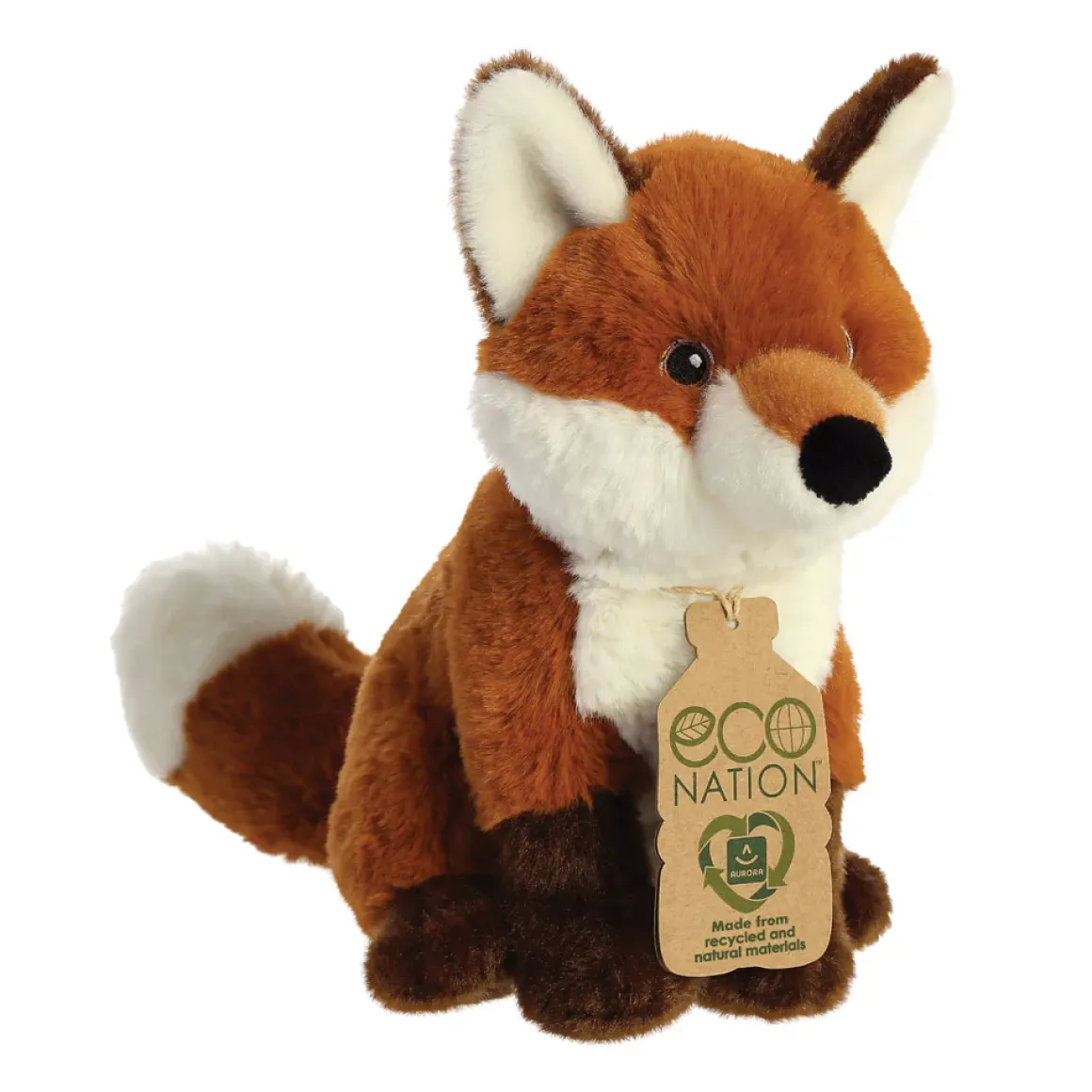 Plüsch Fuchs hellbraun, Eco Nation, 25cm, Aurora World