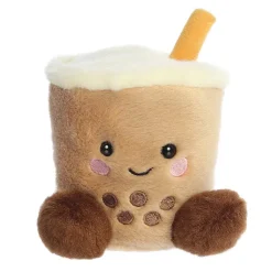 Plüsch Getränk Tee, Bubbletea Boba braun, Palm Pals, 13cm, Aurora World