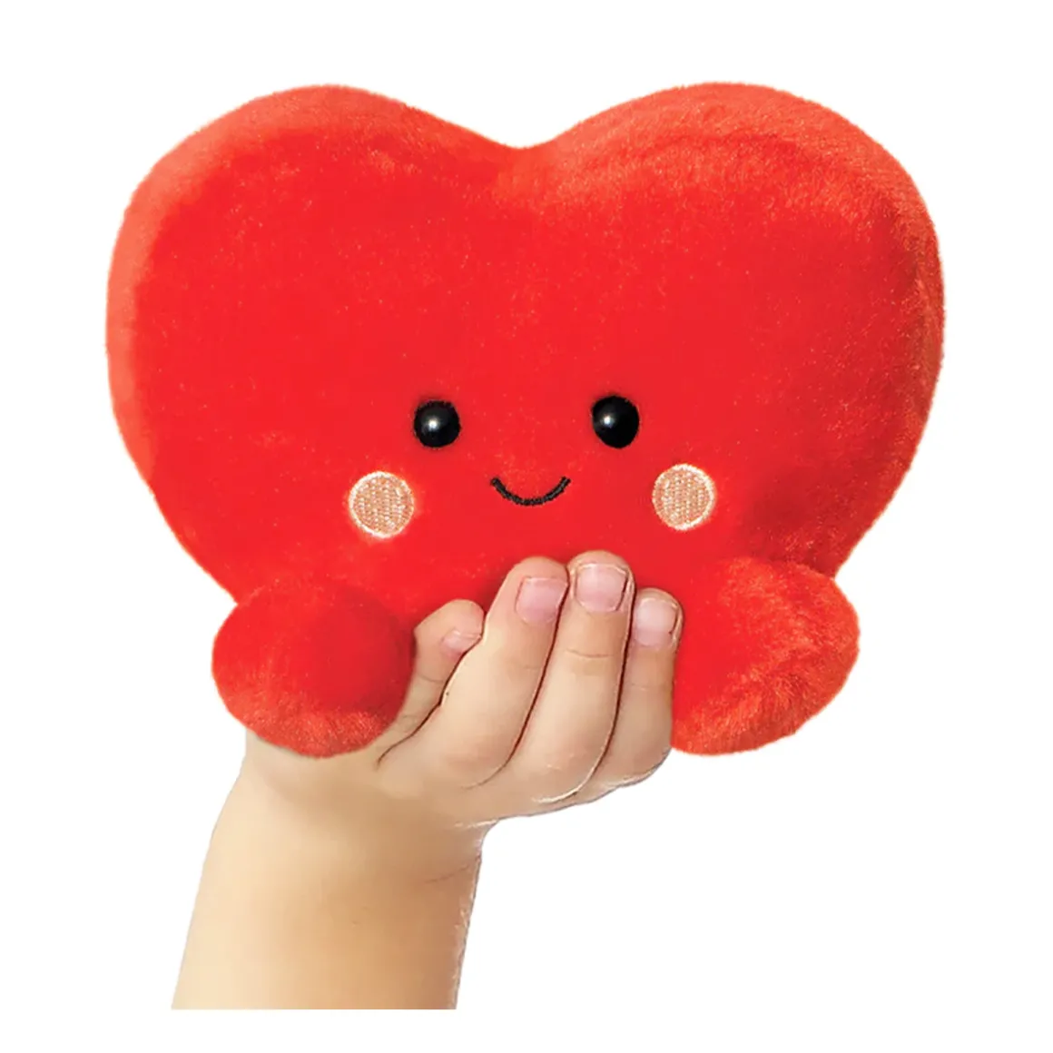 Plüsch Herz Amore, rot, Palm Pals, 13cm, Aurora World