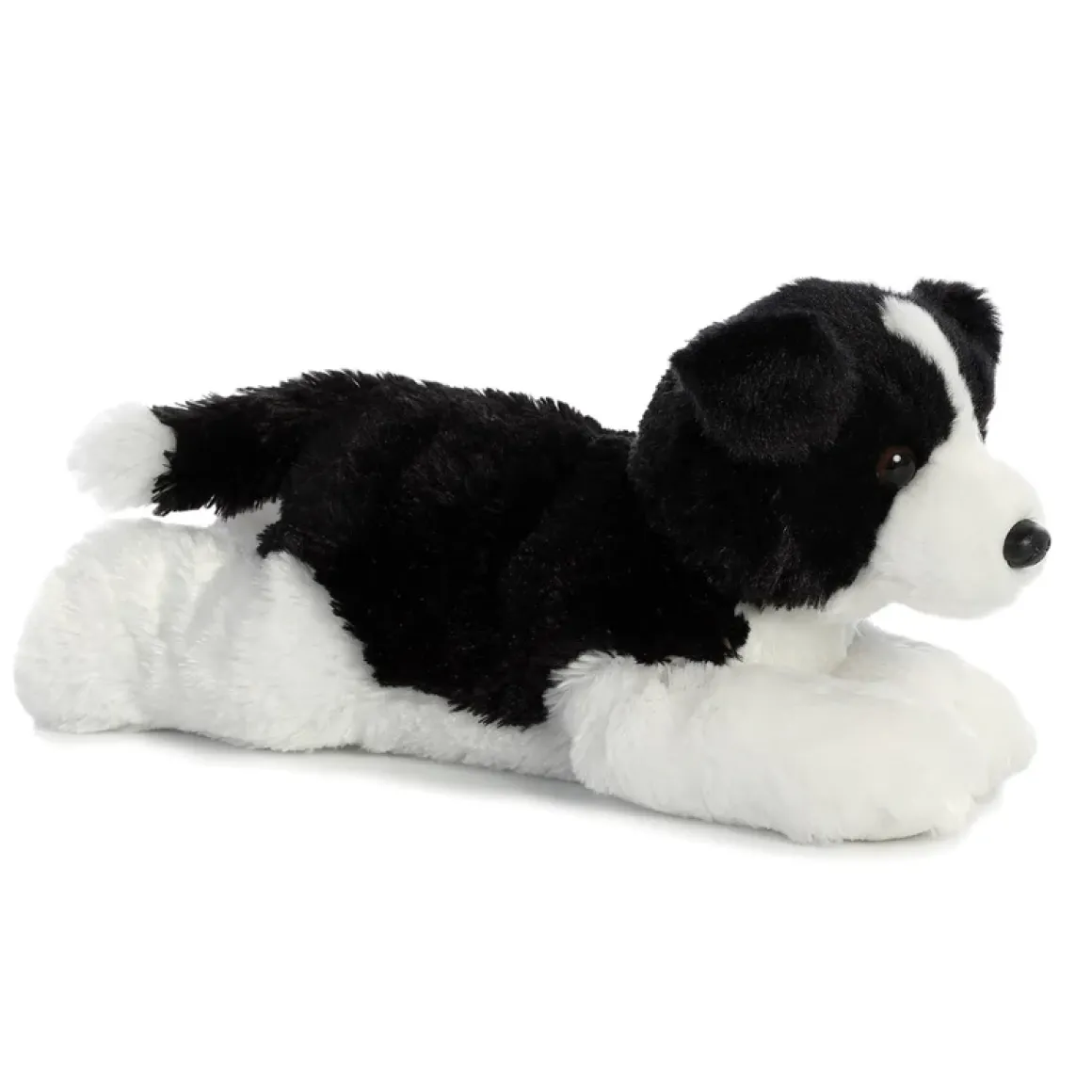 Plüsch Hund, Border Collie, schwarz-weiß, Flopsies, 30cm, Aurora World