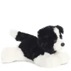 Plüsch Hund, Border Collie Cami, schwarz-weiß, Mini Flopsies, 20cm, Aurora World