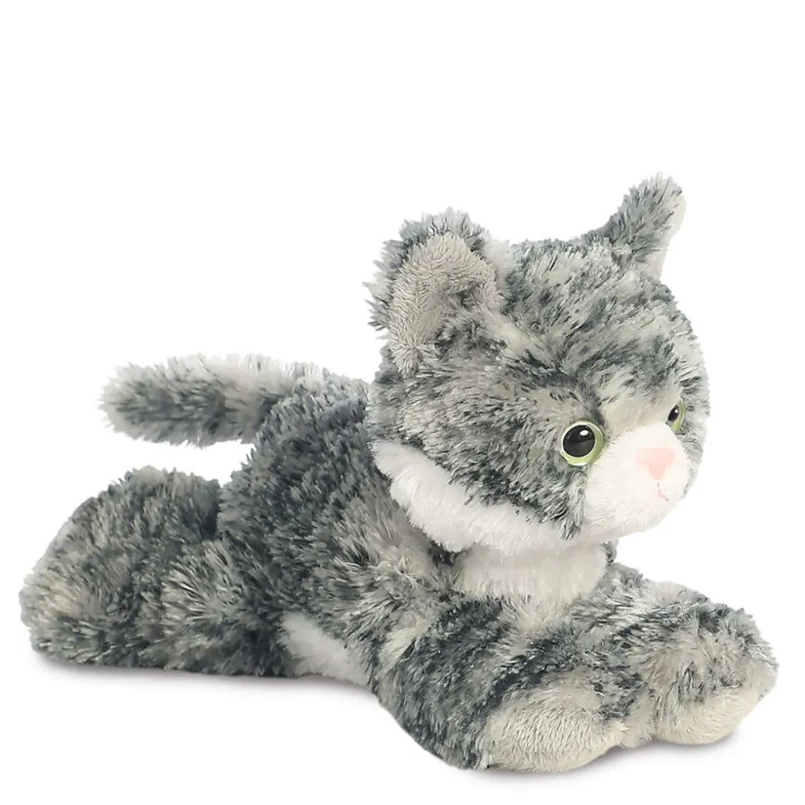 Plüsch Katze Lily, grau, Mini Flopsies, 20cm, Aurora World