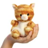 Plüsch Katze, Meow, braun-creme, Palm Pals, 13cm, Aurora World