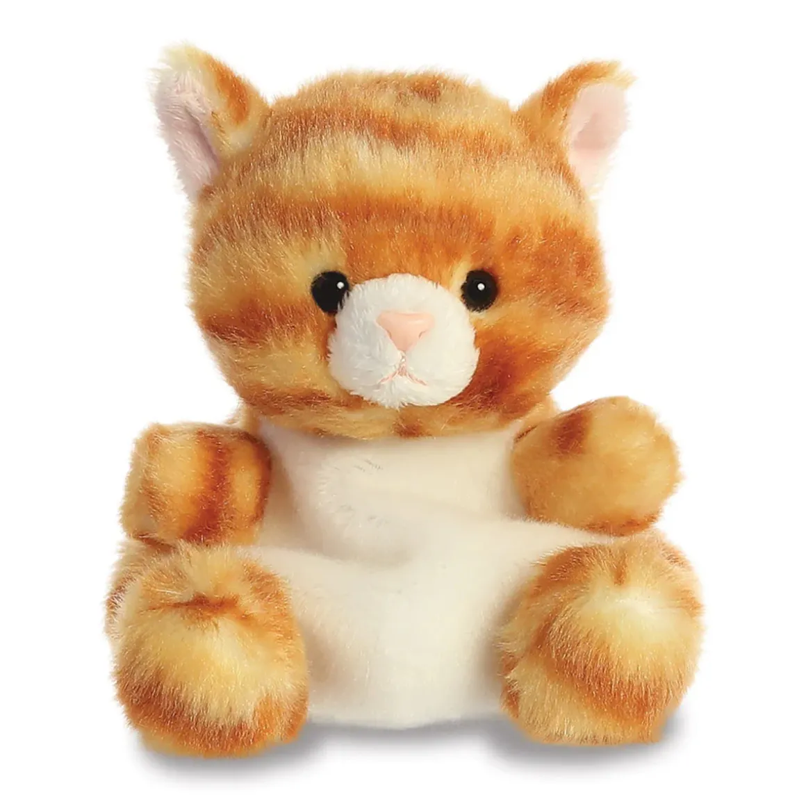Plüsch Katze, Meow, braun-creme, Palm Pals, 13cm, Aurora World