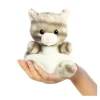 Plüsch Katze Silver grau, Palm Pals, 13cm, Aurora World
