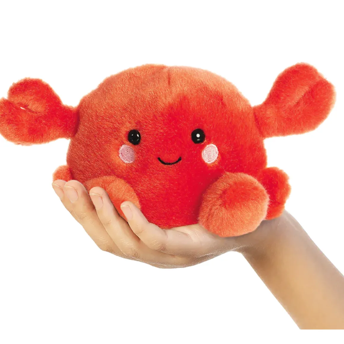 Plüsch Krabbe Snippy, rot, Palm Pals, 13cm, Aurora World