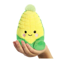 Plüsch Mais Wavey, grün-gelb, Palm Pals, 13cm, Aurora World