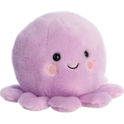 Plüsch Octopus Oliver, lila, Palm Pals, 13cm, Aurora World