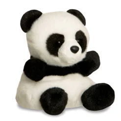 Plüsch Panda Bamboo, schwarz-weiß, Palm Pals, 13cm, Aurora World