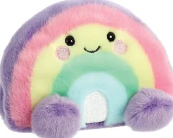 Plüsch Regenbogen Vivi Rainbow pastell, Palm Pals, 13cm, Aurora World
