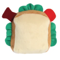 Plüsch Sandwich Tomas, beige-grün, Palm Pals, 13cm, Aurora World