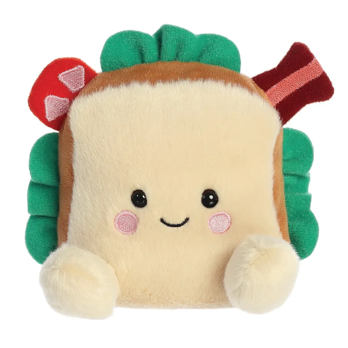 Plüsch Sandwich Tomas, beige-grün, Palm Pals, 13cm, Aurora World