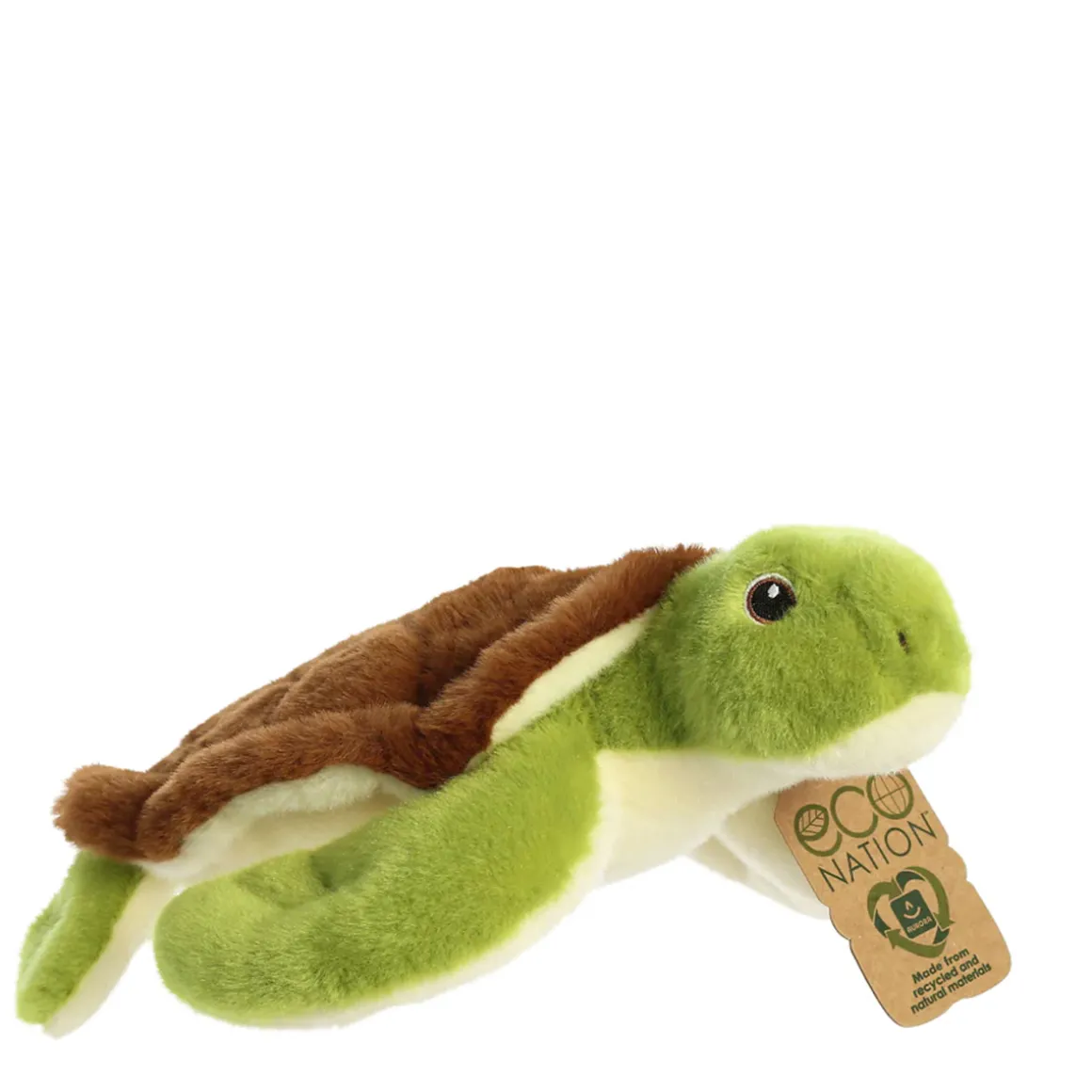 Plüsch Schildkröt grün-braun, Eco Nation, 25cm, Aurora World