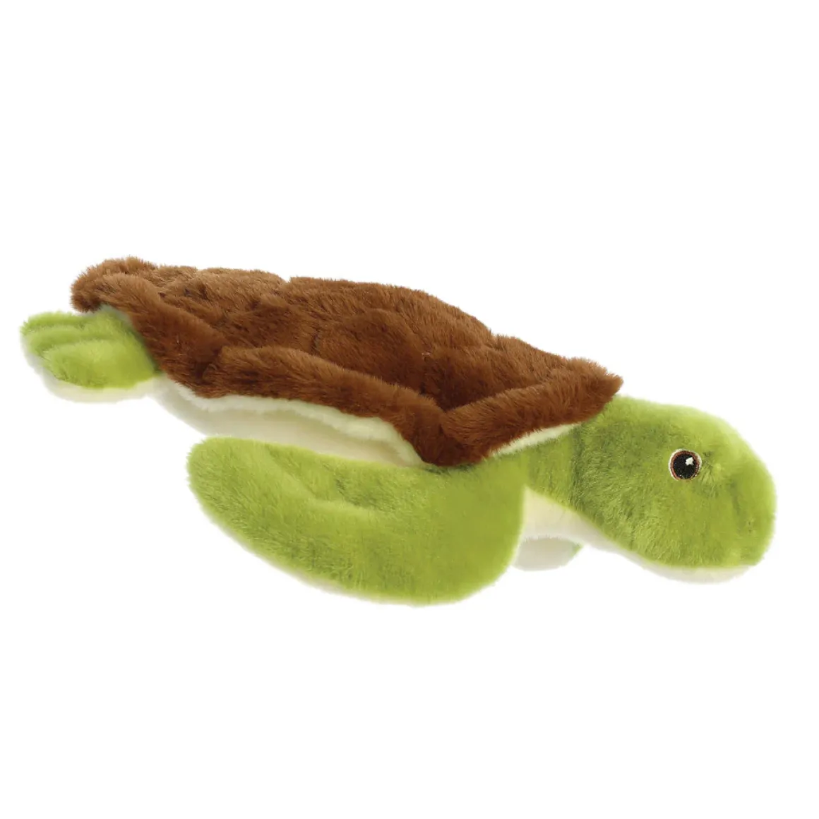 Plüsch Schildkröt grün-braun, Eco Nation, 25cm, Aurora World