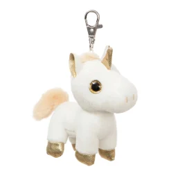 Plüsch Schlüsselanhänger Einhorn Twinkle gold, Sparkle Tales, 13cm, Aurora World