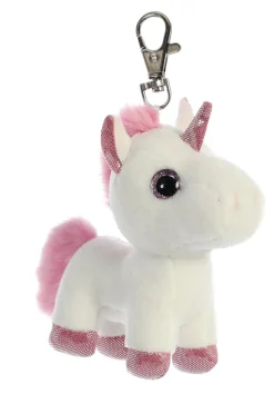 Plüsch Schlüsselanhänger Einhorn Lolly, Sparkle Tales, 13cm, Aurora World