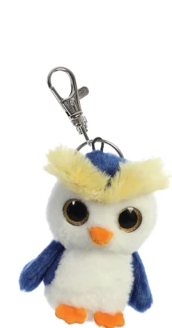 Plüsch Schlüsselanhänger Pinguin, Skipee Felsenpinguin, YooHoo, 9cm, Aurora World