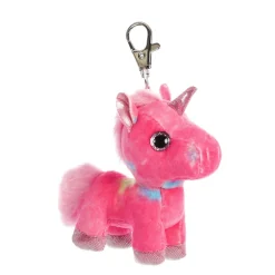 Plüsch Schlüsselanhänger Rainbow Einhorn, Sparkle Tales, 13cm, Aurora World