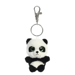 Plüsch Schlüsselanhänger, Ring Ring Panda, YooHoo, 9cm, Aurora World