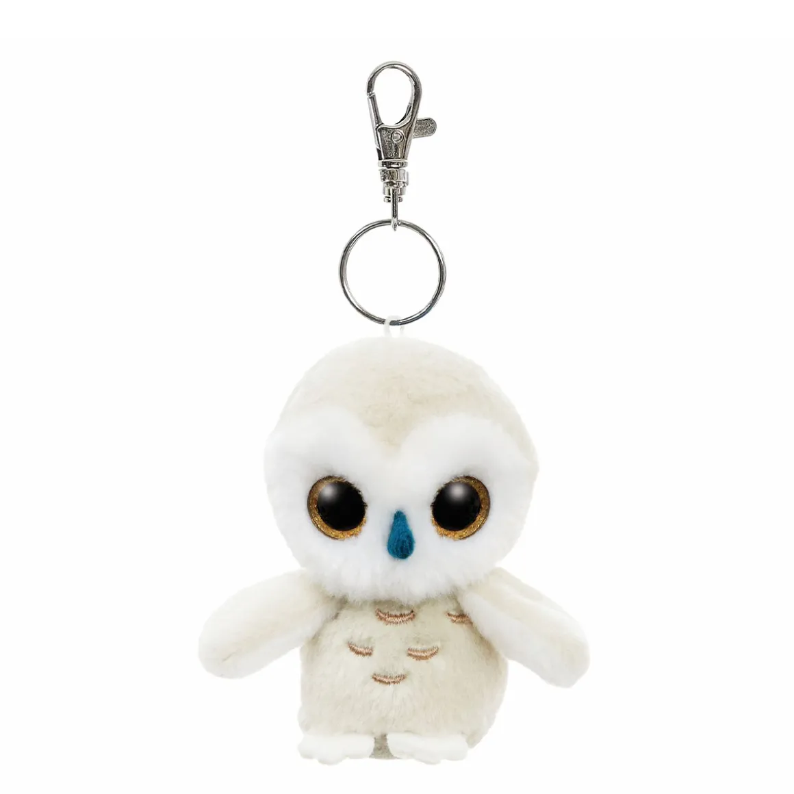 Plüsch Schlüsselanhänger, Snowee Schneeeule, YooHoo, 9cm, Aurora World