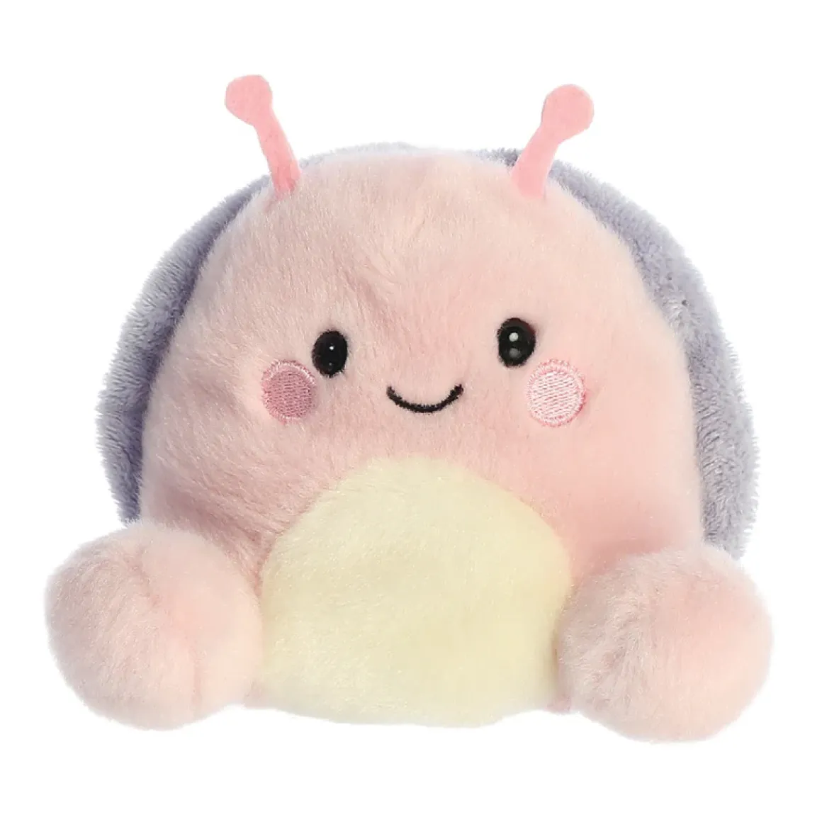 Plüsch Schnecke, Shelby, rosa, Palm Pals, 13cm, Aurora World