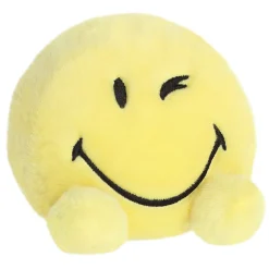 Plüsch Smiley Wink Zwinker, gelb-schwarz, Palm Pals, 13cm, Aurora World