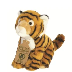 Plüsch Tiger, Bengalischer Tiger, Eco Nation, 23cm, Aurora World