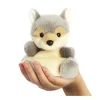 Plüsch Wolf Lucian, grau, Palm Pals, 13cm, Aurora World