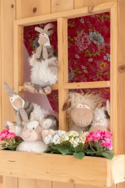 Plüschtier Hahn, Kuscheltier flauschiger Hahn aus Plüsch, 20cm, Mars & More