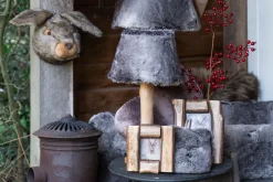 Plüschtier Hase, Wandhalter Hasenkopf, 30cm, Mars & More