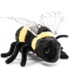Plüschtier Hummel, gelb-schwarz, 17cm, Uni Toys