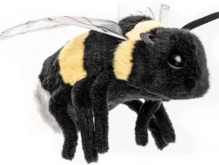 Plüschtier Hummel, gelb-schwarz, 17cm, Uni Toys