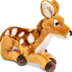 Plüschtier Reh, Rehkitz Bambi mit Punkte, braun-weiß, 22cm, Uni Toys