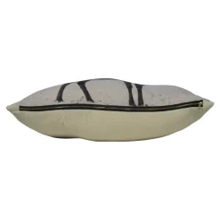 Samt Kissen Hirsch, Hirsch im Schnee, braun-weiß, 40x60cm, Mars & More