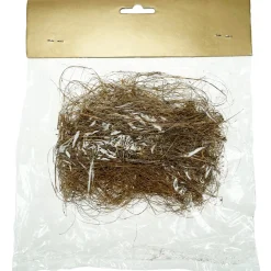 Sisal gefärbt antik gold, 10gr/Beutel