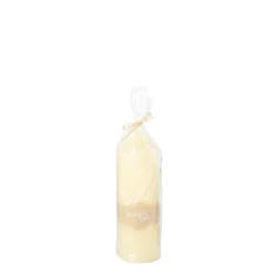 Stumpenkerze Church creme, dicke Kerze Churchcandle creme, 30x9cm, Boltze Home Collections