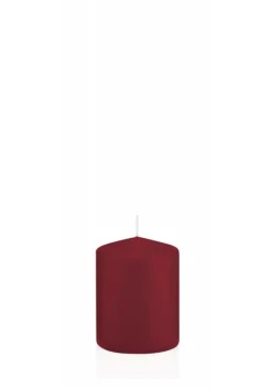 Stumpenkerze Flachk. BORDEAUX 80/60