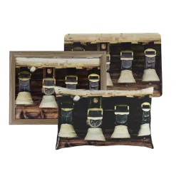 Textil Fußmatte Kuhglocken, 75x50cm, Mars & More