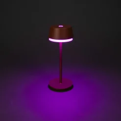 Tischleuchte Lyon terracotta, 30cm, Konstsmide