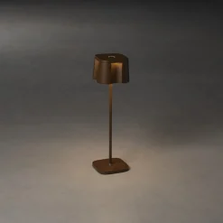 Tischleuchte Nice rostoptik, 36cm, Konstsmide