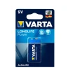 Varta Batterie, Alkaline, Longlife Power, 9 Volt Block, 1St. im Blister